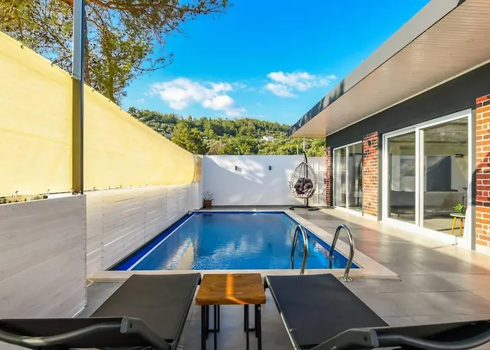 Willa İslamlar 1 Bedroom Secluded With Private Pool Hot Tub *