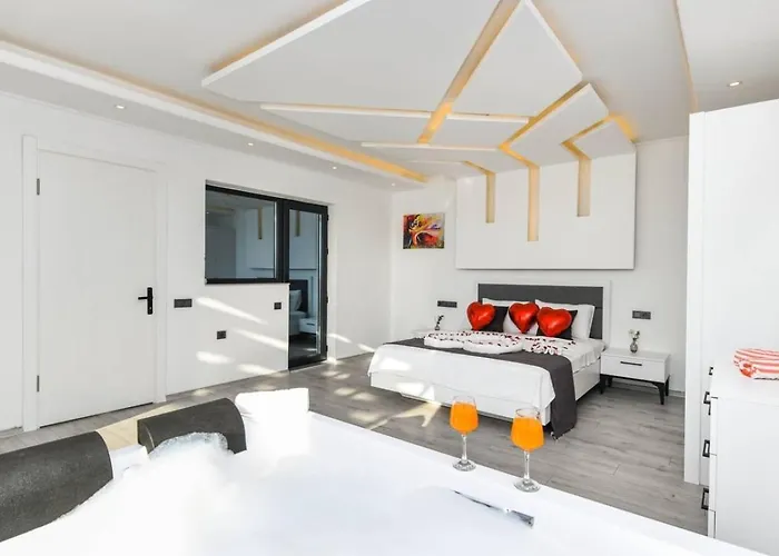 İslamlar 1 Bedroom Secluded With Private Pool Hot Tub Willa *