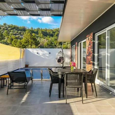 İslamlar 1 Bedroom Secluded With Private Pool Hot Tub Villa *