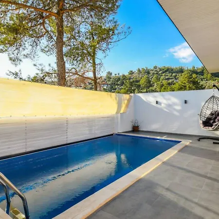 Villa İslamlar 1 Bedroom Secluded With Private Pool Hot Tub Kalkan