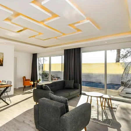 İslamlar 1 Bedroom Secluded With Private Pool Hot Tub Kalkan