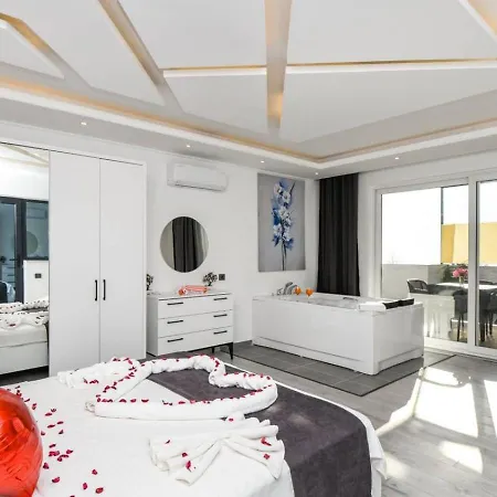 İslamlar 1 Bedroom Secluded With Private Pool Hot Tub * Kalkan